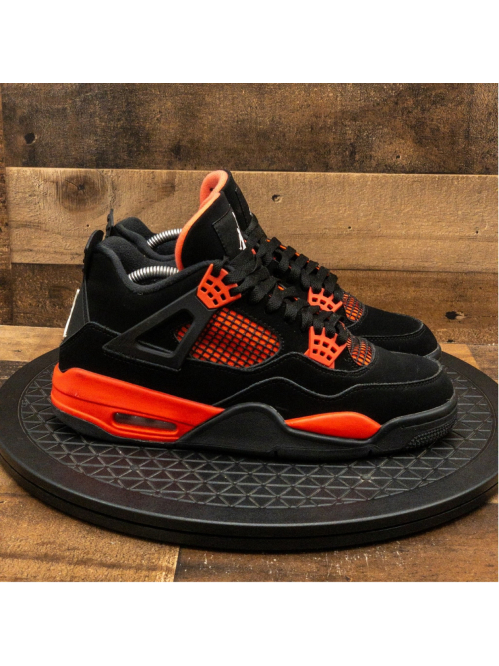 Jordan Air Jordan 4 Retro Red Thunder Black/Red CT8527-016 Men's 9 Sneakers - Picture 9 of 9